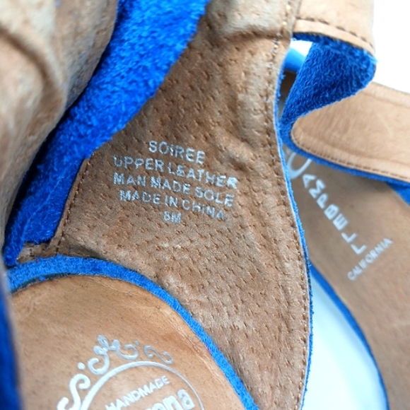 JEFFREY CAMPBELL Soiree Suede Straps Ombre Lucite Block Heel WornButNotW… - Picture 4 of 15